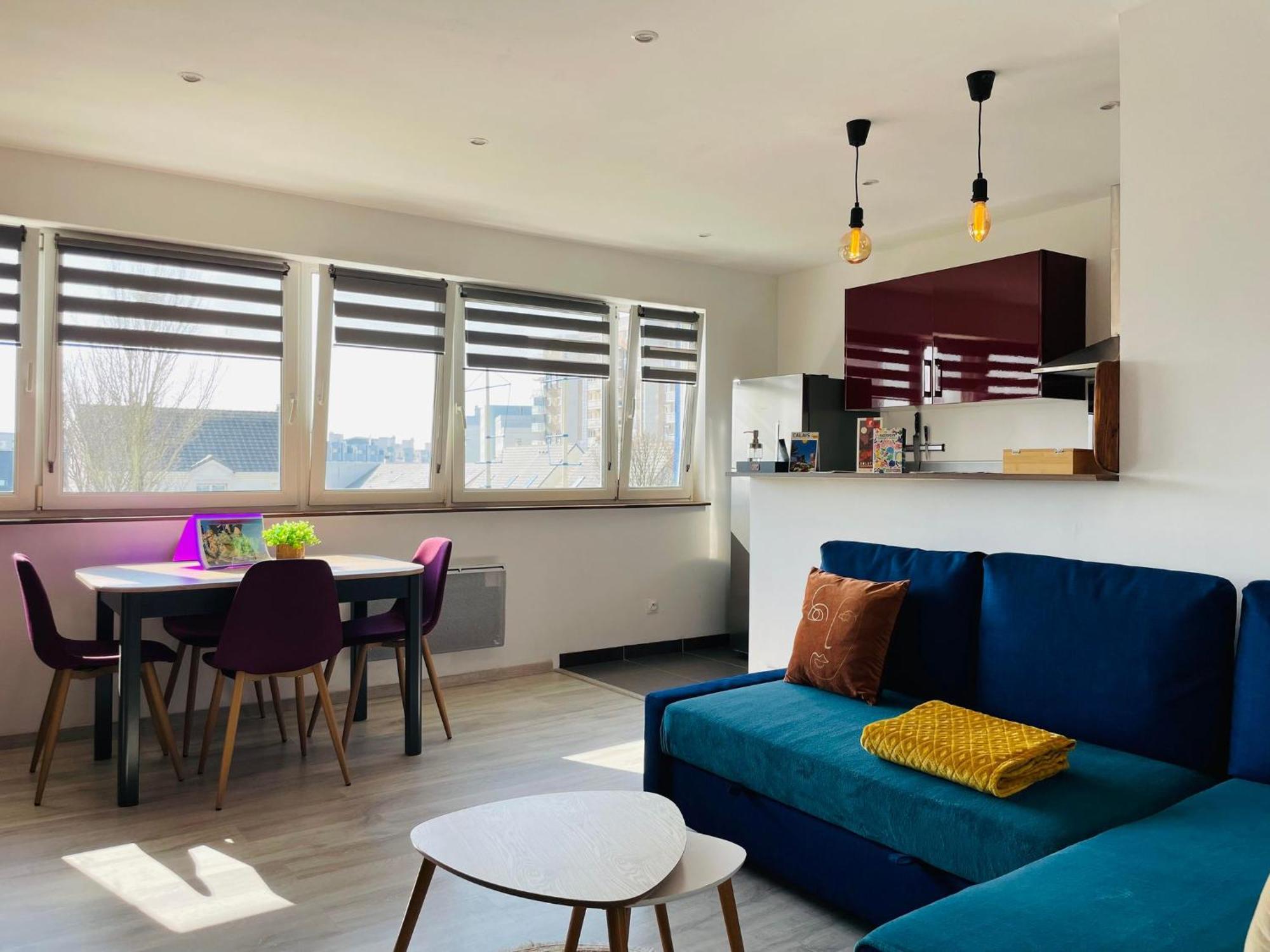 Apartmán La Brise Marine Calais Exteriér fotografie